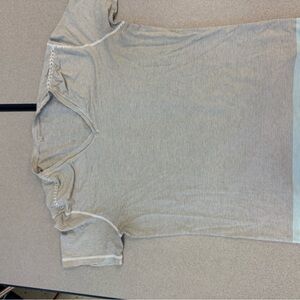 Lululemon Striped Short Sleeve Top